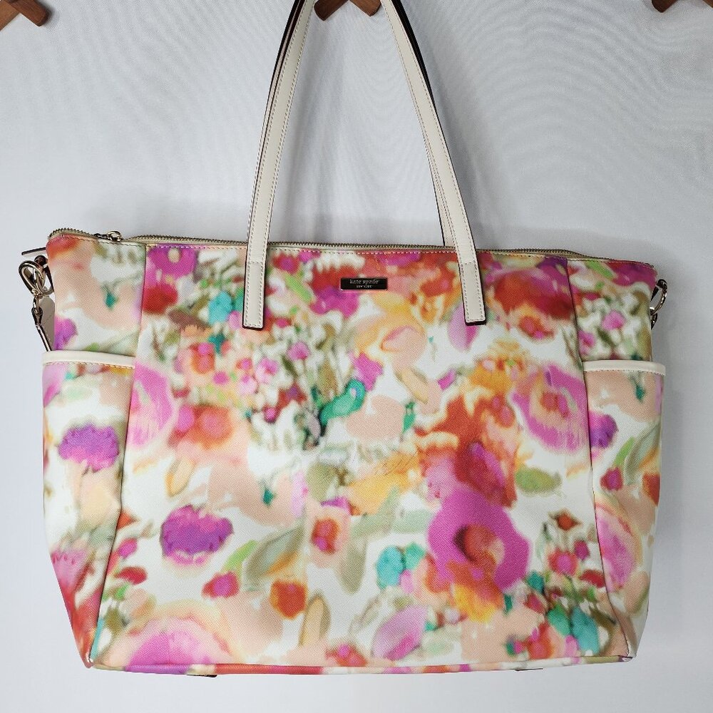 Kate Spade - Rare - Giverny Adaira Baby Bag/OverNight- Grant Street Grainy Vinyl